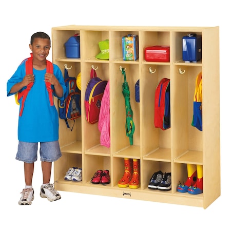 Jonti-Craft 5 Section Coat Locker 2681JC